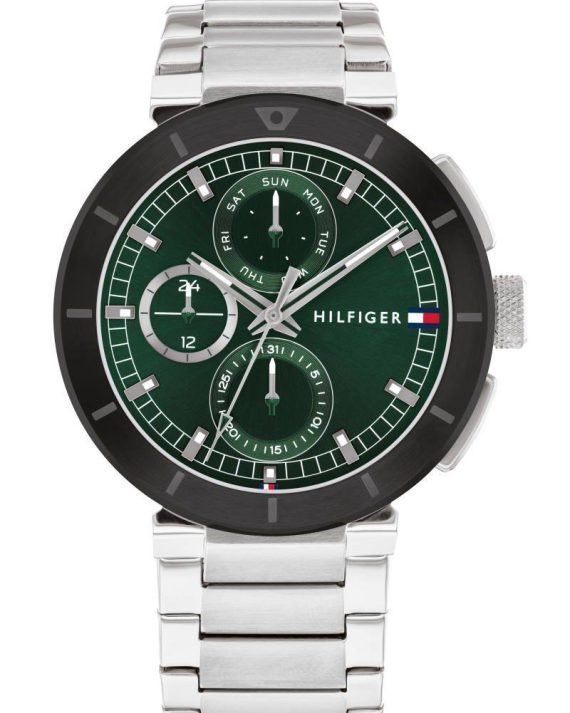 Montre Tommy Hilfiger Chronographe Multifonction Homme – Bracelet Acier Inoxydable